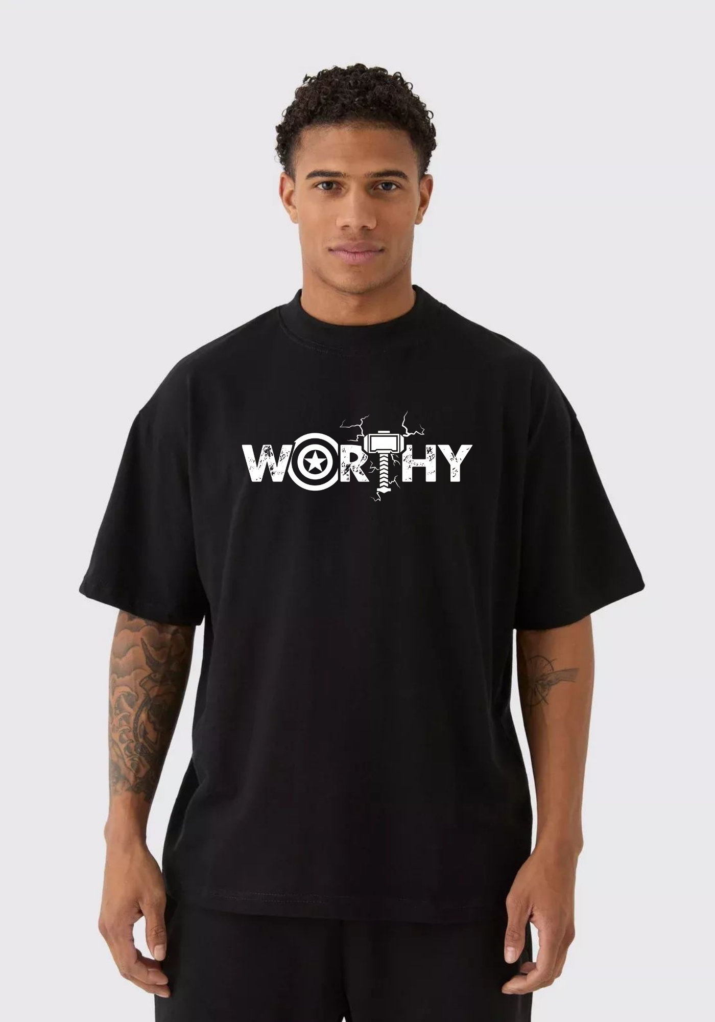 Marvel Thor black oversized tee | Unisex