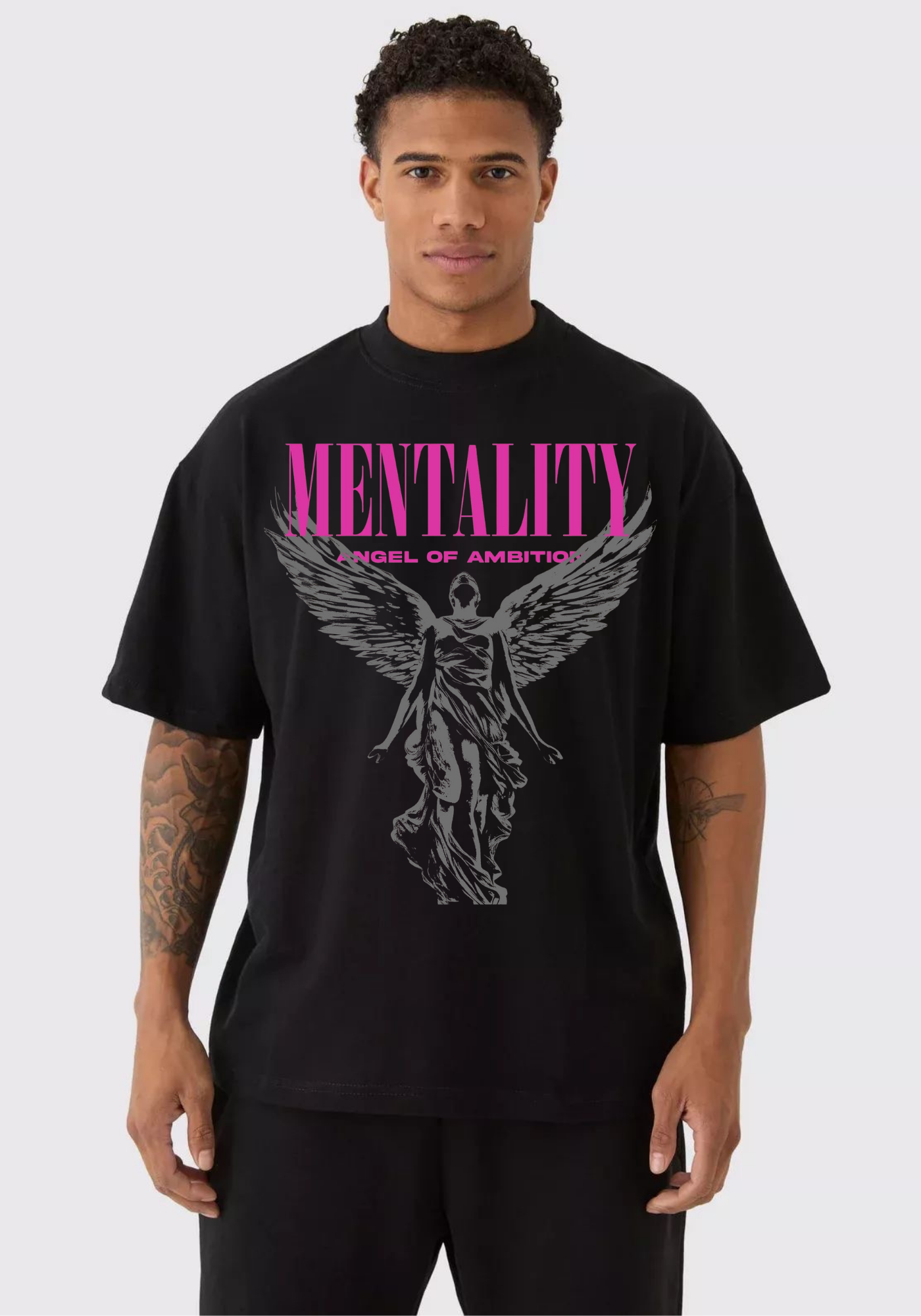 Mentality Angel Oversized T-Shirt | Unisex