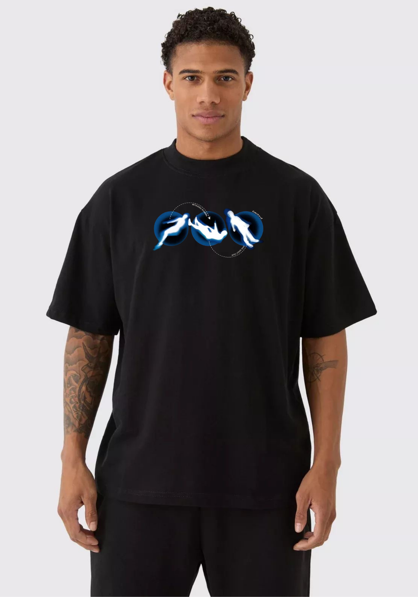 Lost In Space Oversized T-Shirt Unisex | Aesthetic Streetwear Graphic Tee