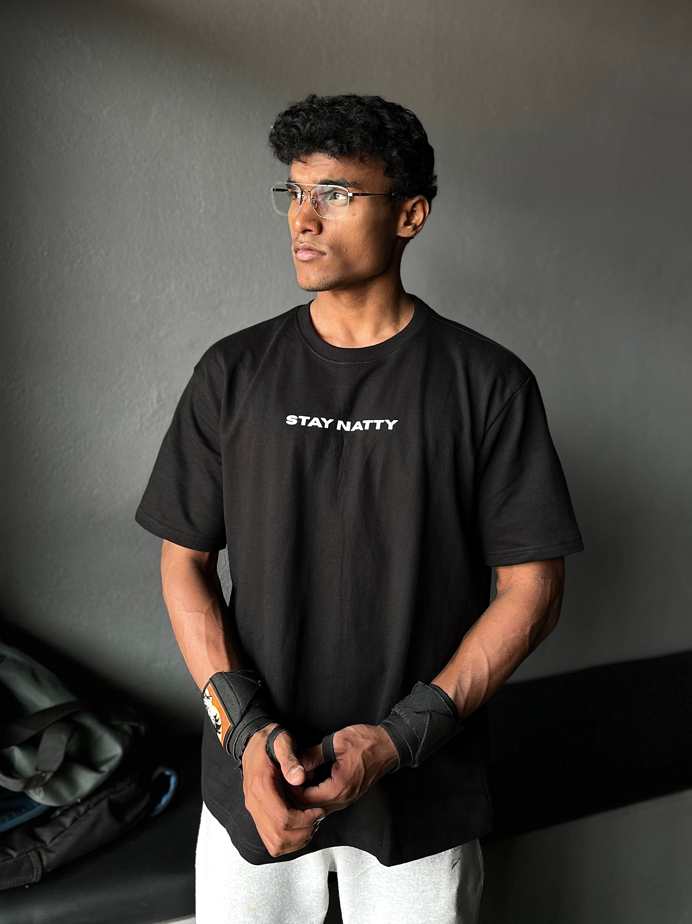 Stay Natty Oversized T-Shirt – Powered by Discipline
