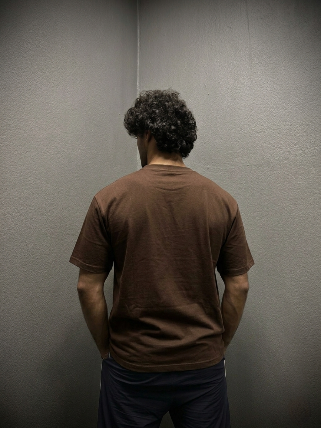 Premium plain brown oversized Tshirt