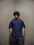 Premium plain navy blue oversized Tshirt